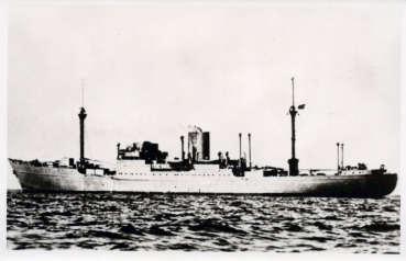 Foto Drüppel Karte - Hilfskreuzer Stier deutsche Kriegsmarine