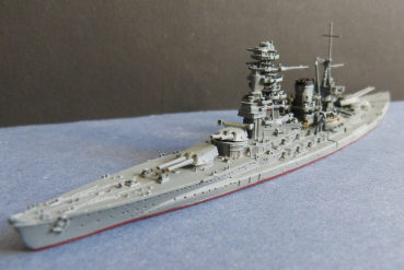 Ship Model Japanese Second World War Battleship Nagato , Scale 1:1250