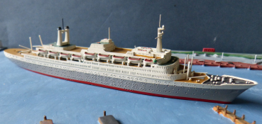 Hansa Modell des Kreuzfahrtschiff / Liner Rotterdam - Holland America Line - 1:1250