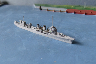 Neptun Modell - französisches Torpedo Boot La Flore , 1:1250