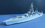 Neptun Modell Schlachtschiff Colorado - US Navy , Maßstab 1:1250 !