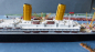 Preview: Mercator Modell 418 Dampfer Liner Imperator Reederei HAPAG 1:1250