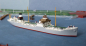 Preview: Mercator Modell 594 Tanker Dampfer Kattegat Maßstab 1:1250