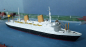 Preview: CM KR Modell 9 Passagierschiff Kreuzfahrtschif Europa IV Maßstab 1:1250 NDL Bremen