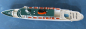 Preview: Mercator Ship Model 915 - dutch Atlantic / Cruise Liner / Passenger Ship Vistafjord - 1 : 1250  !