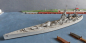 Preview: Neptun Ship Model N 1102 Royal Navy 2. World War Battleship Rodney Scale 1:1250