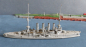 Preview: Navis Ship Model 32 N Scale 1:1250 imperial german Navy First World War Ironclad Roon
