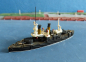 Preview: Mercator Metall Modell M 310 russisches Panzerschiff Admiral Senjawin 1 : 1250