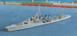 Preview: Neptun Ship Model N 1463 French Navy 2. World War Destroyer Fougueux Scale 1:1250