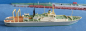 Preview: Albatros Modell ALF 1 DDR Fischtrawler Junge Welt 1:1250