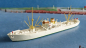 Preview: AL 109 Albatros Modell Frachter Kühlschiff Quadriga Maßstab 1:1250
