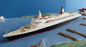 Preview: Hansa Modell S 200 Passagierschiff TS Queen Elizabeth 2 Maßstab 1:1250 Cunard Line