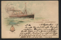Preview: Postcard of the Steamer Normannia  / Hamburg-Amerika Line ! Seapost 1897