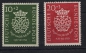 Preview: Bundespost Michel Nummer 121 - 122 postfrisch , geprüft Schlegel .
