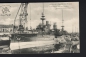 Preview: Postkarte vom französischen Panzerschiff Saint Louis !