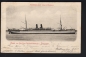 Preview: Postkarte des Dampfers Preussen des Norddeutschen Lloyd ! Gruß von Bord
