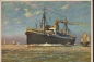 Preview: Postkarte des Dampfers Trier des Norddeutschen Lloyd  !