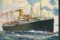 Preview: Postkarte des Dampfers Crefeld des Norddeutschen Lloyd  !