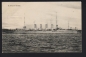 Preview: Postkarte des kleinen Kreuzers Breslau - Marine Briefstempel 1915