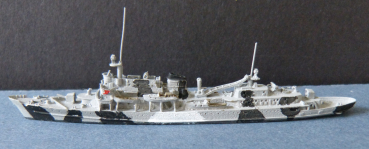 Neptun Modell Kommandoschiff Hela in Tarnbemalung 1:1250 !