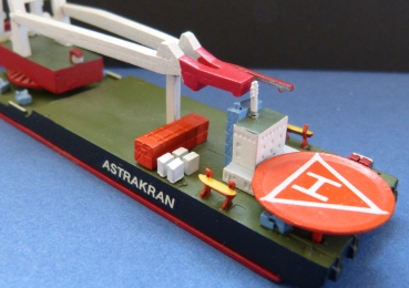 Hansa Ship Model S 333 1:1250 Offshore Ship Astrakran - Aserbeidjan !