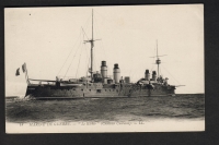 Postcard French Cruiser Le Kleber !