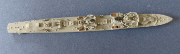 Ship Model German Second World War Destroyer Z 17 - 19 , 1:1250 !