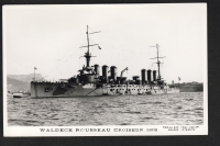 Postcard Cruiser Waldeck Rousseau - 1. WW , 1908  !