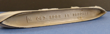 Mercator 1:1250 Metall Modell - Sperrbrecher Taronga der Kriegsmarine !