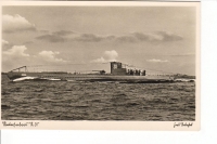Dieterle Postkarte U 31 / deutsche Kriegsmarine !