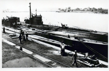 Foto Drüppel Karte - U 873 und 234 - deutsche Kriegsmarine - 2. WK