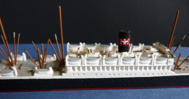 Ship Model Passenger Ship President Johnson - Dollar Line , Scale 1:1250
