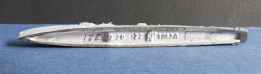 Ship Model German Second World War Destroyer Z 20 - 22 , 1:1250 !