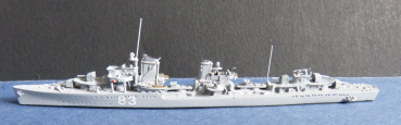 Ship Model German Second World War Destroyer Z 9 - 13 , 1:1250 !