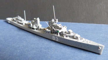 Ship Model German Second World War Destroyer Z 9 - 13 , 1:1250 !