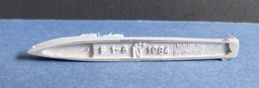 Ship Model German Second World War Escort Boat F 1 - 6 , Scale 1:1250 !