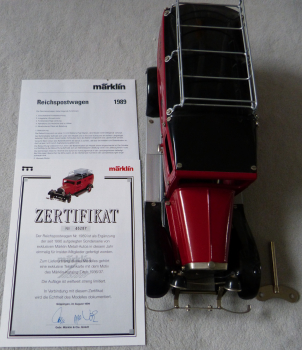 Märklin Model Nr. 1989 : old Reichspost Truck