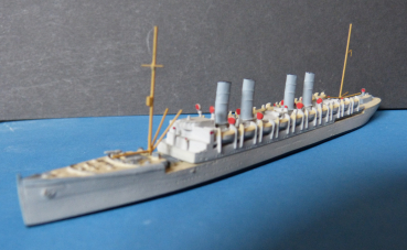 Ship Model Steamer Liner Kaiser Wilhelm der Grosse as Troop Ship - 1 : 1250