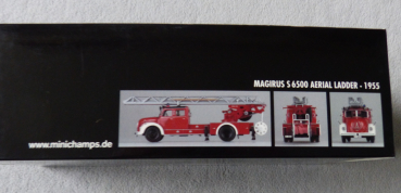 Minichamps Modell 1:43 - Feuerwehr Stuttgart Magirus Deutz S 6500 - 1955  OVP !