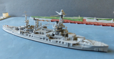 Neptun Modell : französisches Schlachtschiff Lorraine - Maßstab 1:1250