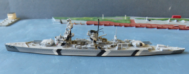 Neptun Modell - Panzerschiff Lützow in Tarnbemalung 1:1250 !