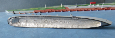 Ship Model ( 1:1250 ) Royal Navy : Destroyer Manchester from 1982