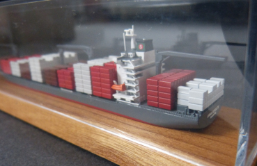 Ship Model Cargo Wessel / Container Ship Anna Schulte