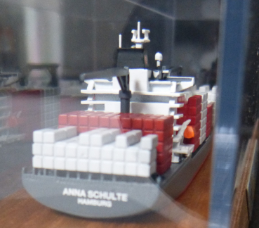 Ship Model Cargo Wessel / Container Ship Anna Schulte