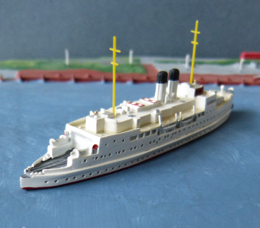 Ship Model : german Ferry / Steamer Schwerin - 1 : 1250 !
