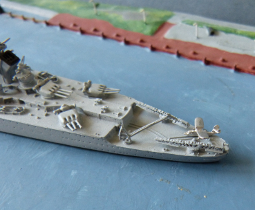 Neptun Ship Model 1401 Scale 1:1250 - French Navy 2. World War Battleship Richilieu