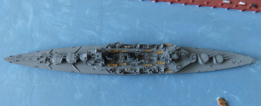 Ship Model Royal Navy - 2. World War Battlecruiser Hood - Scale 1:1250