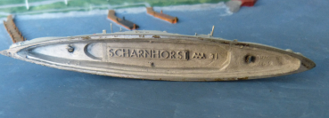 Ship Model Scale 1:1250 : imperial german Navy - First World War Cruiser Scharnhorst