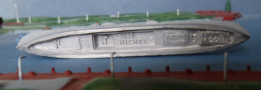 Neptun Ship Model N 1026 1:1250 German 2. World War Auxiliary Cruiser Michel