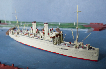 Mercator Modell M 585a KdF Dampfer Passagierschiff Der Deutsche Reederei 1:1250